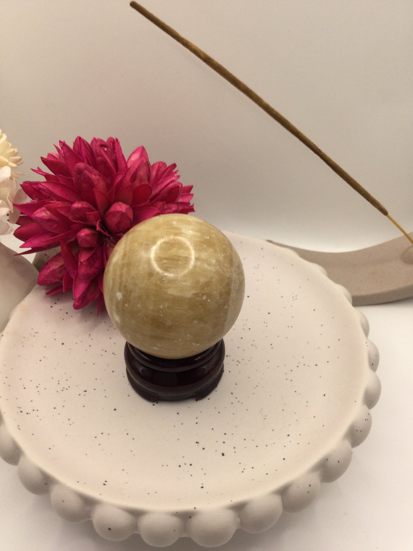 Honey Calcite Sphere (PP3)