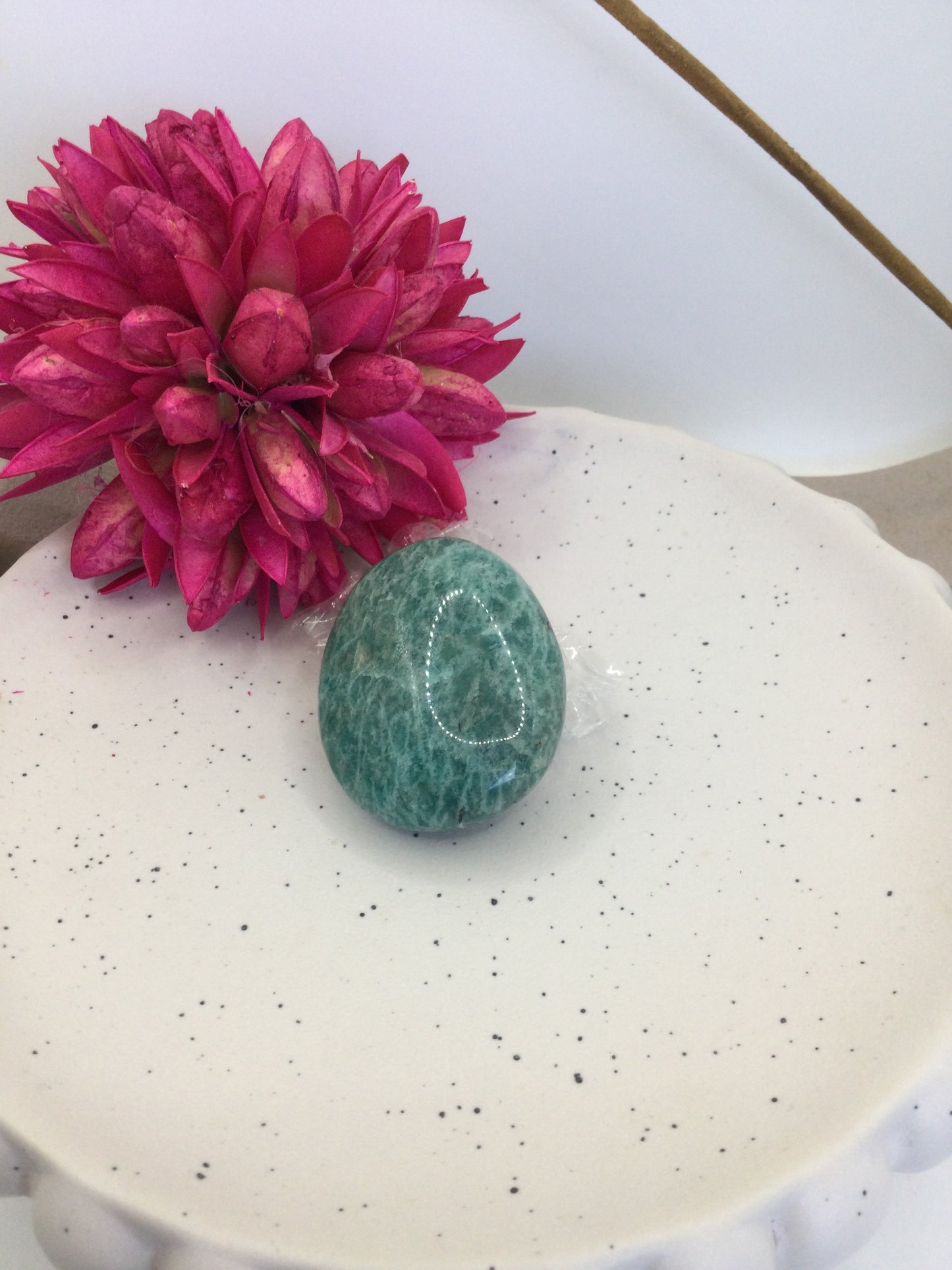 Amazonite palmstone (HI3)