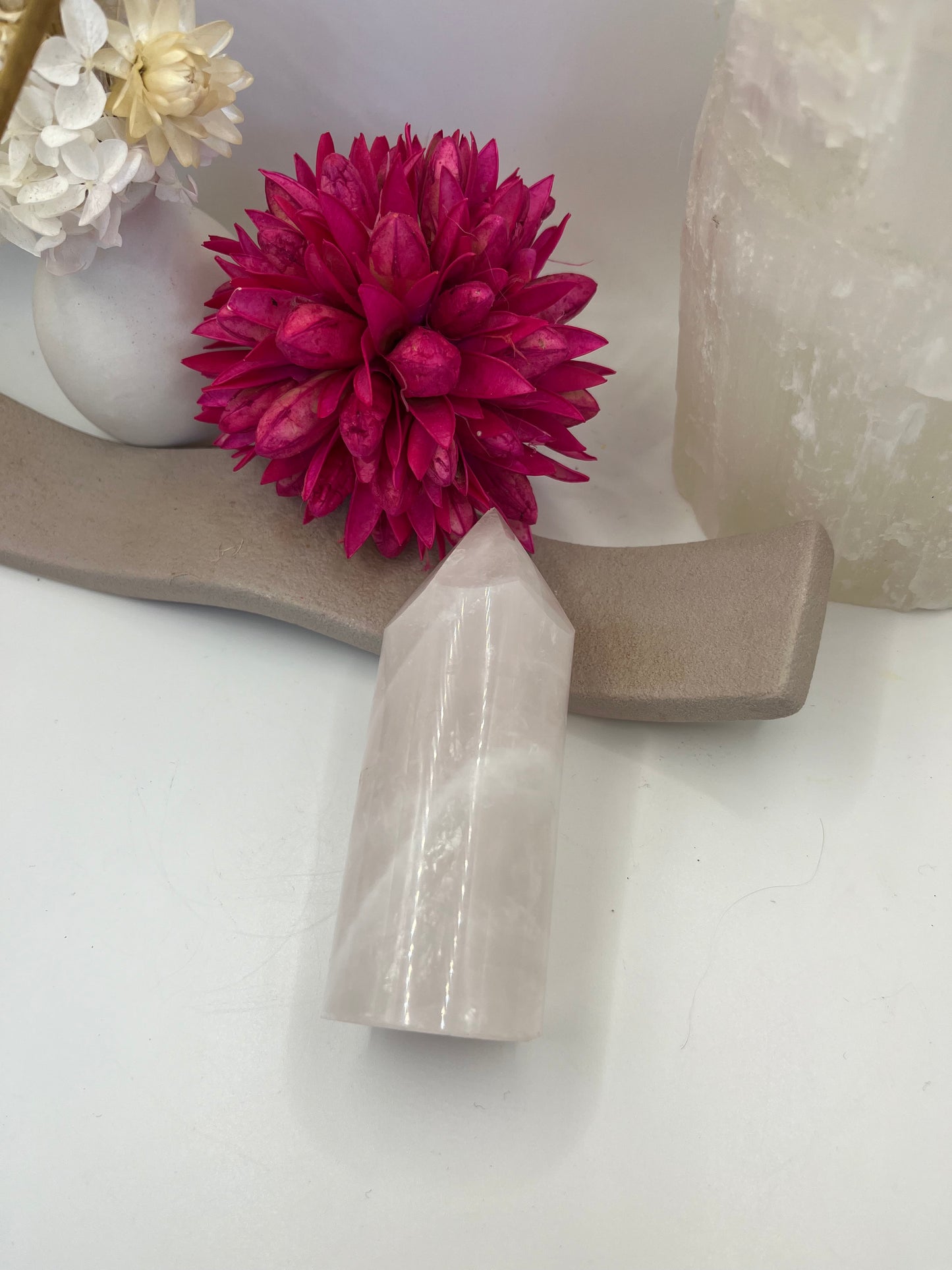 Rose Quartz Cylinder