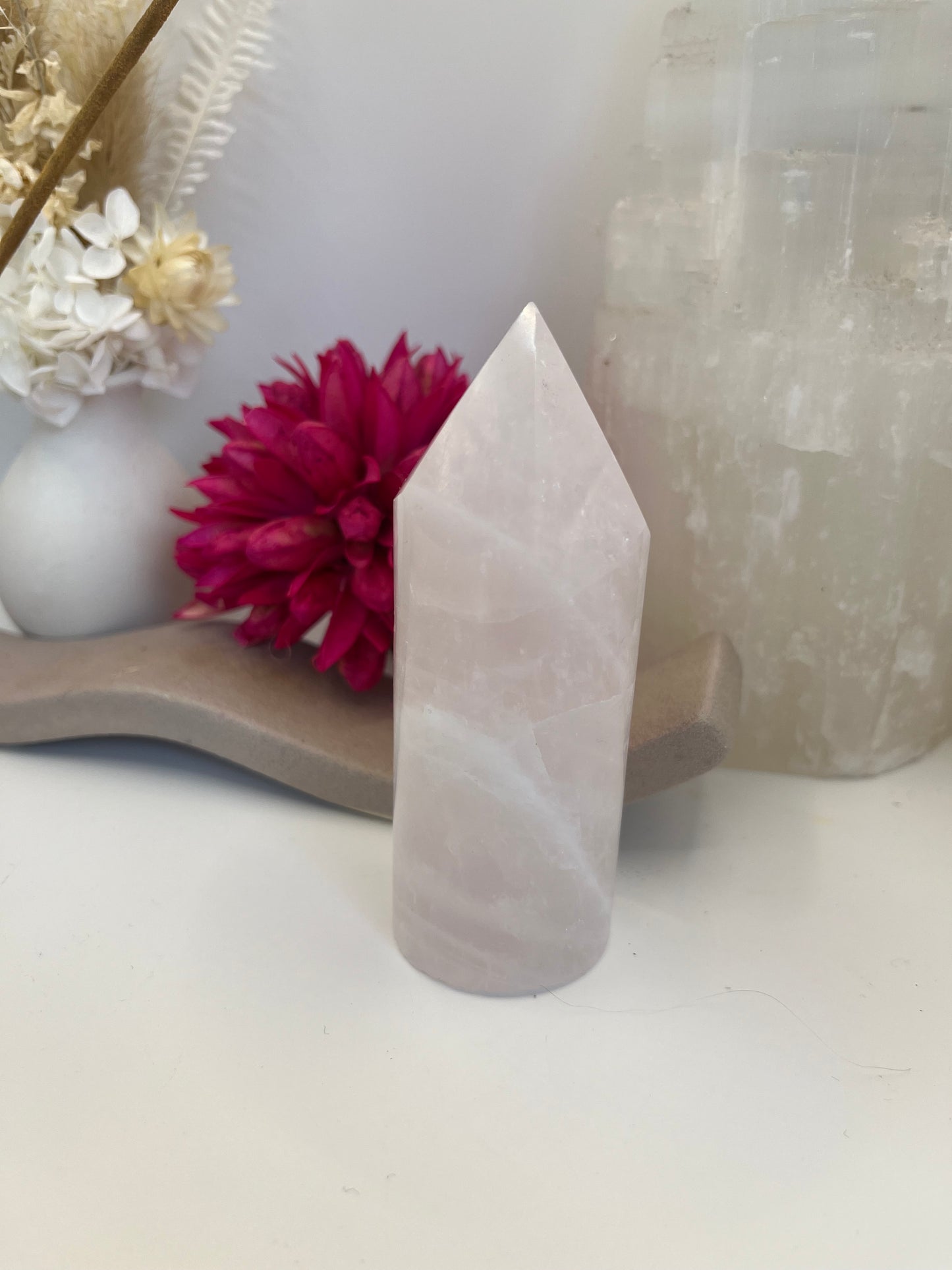 Rose Quartz Cylinder