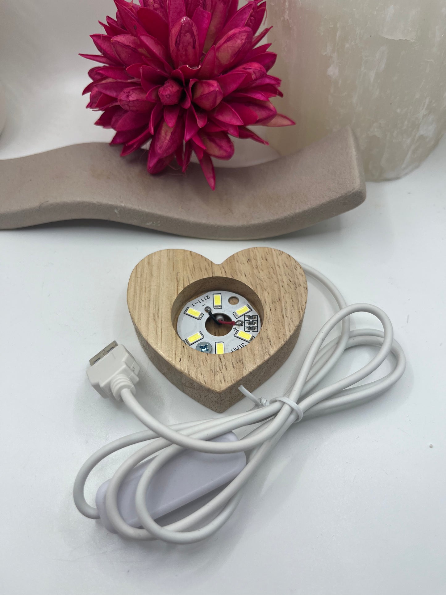 Heart USB Light Base