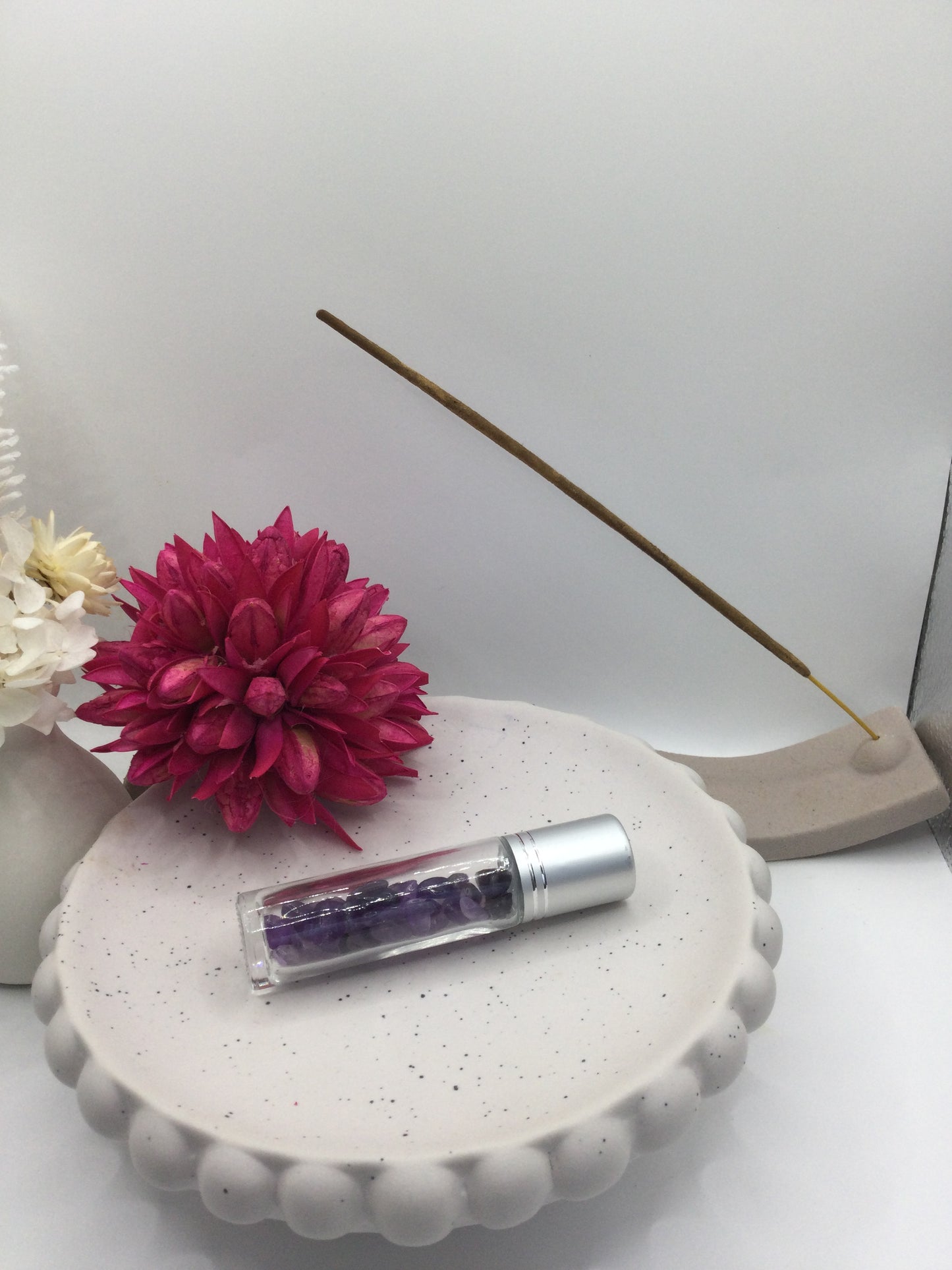 Amethyst oil roller