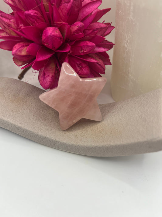 Rose Quartz Star
