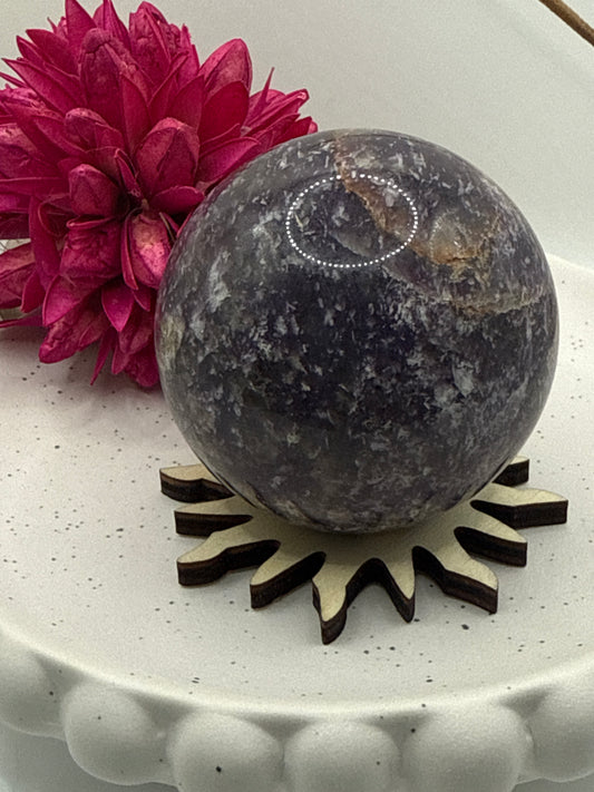 Lepedolite Sphere (HC3)