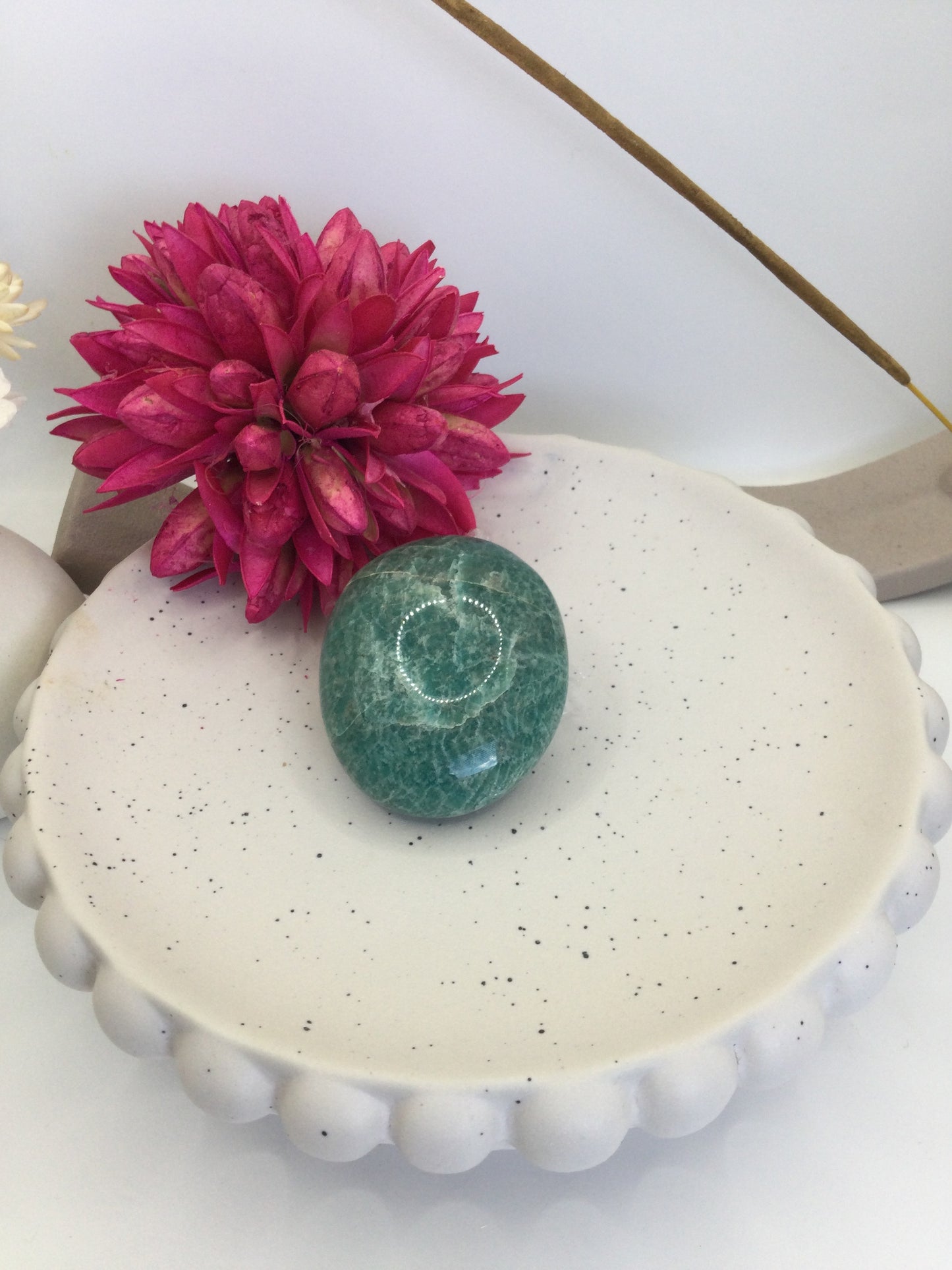 Amazonite palmstone (HI2)