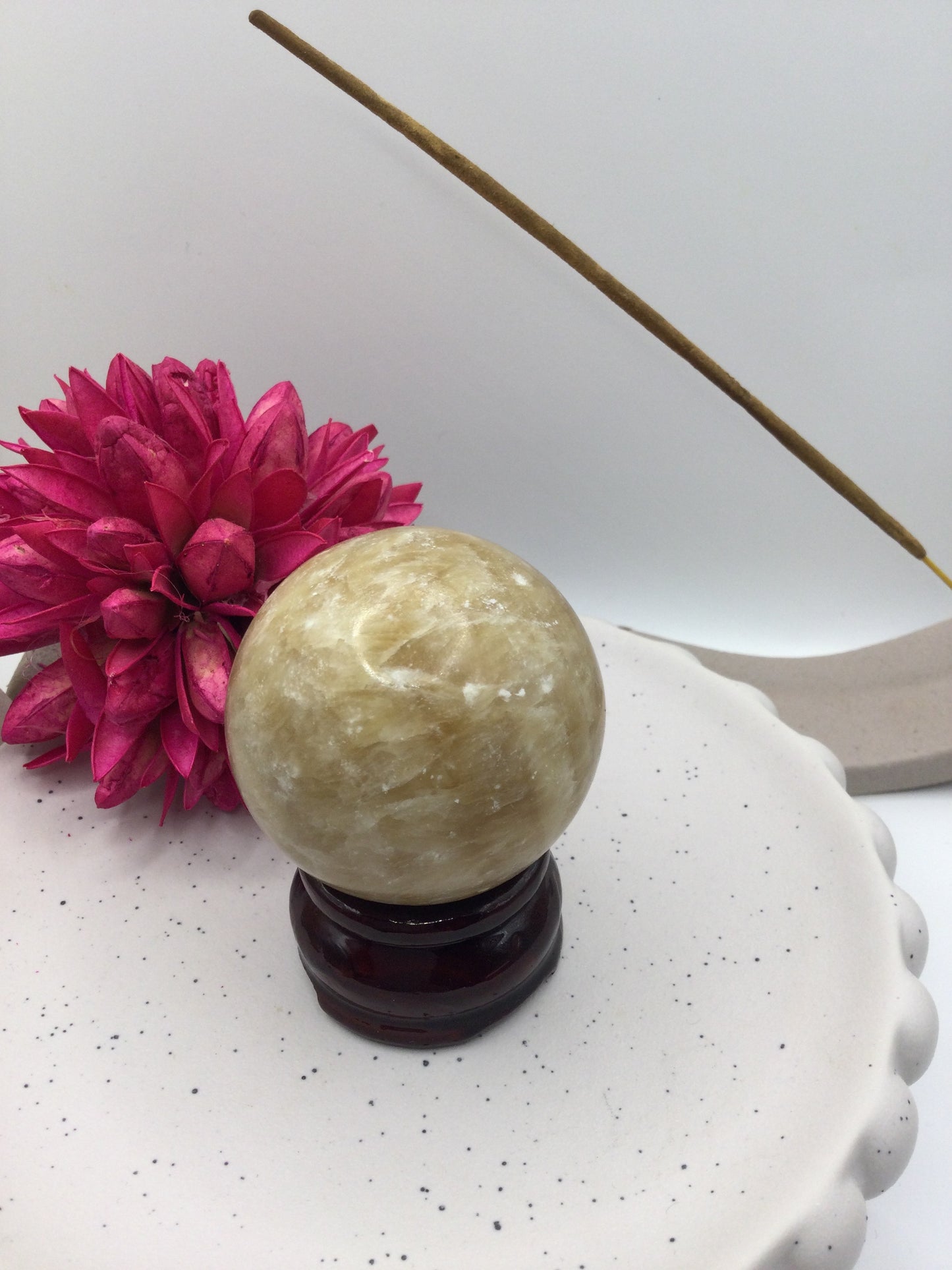 Honey Calcite Sphere (PP4)