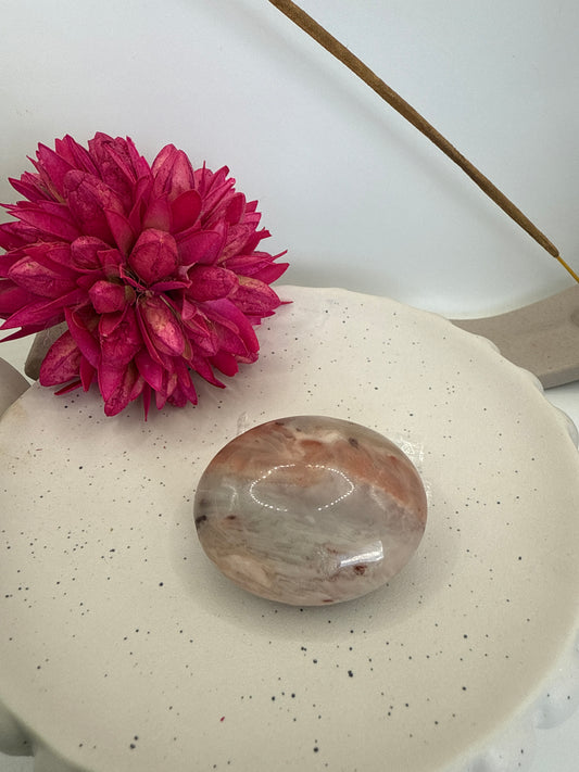Pink aventurine palmstone (LA6)