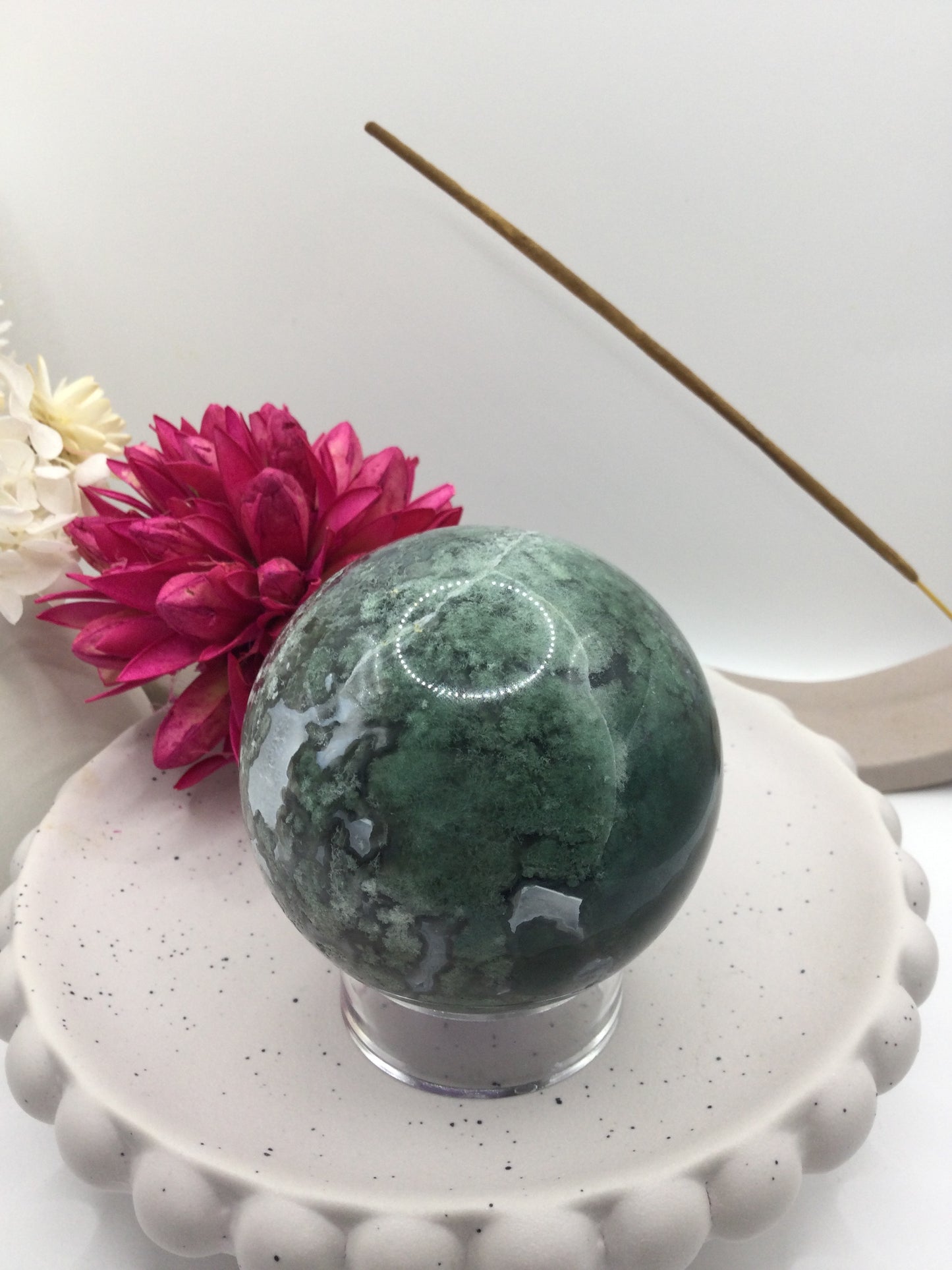 Moss Agate Sphere (SA1)