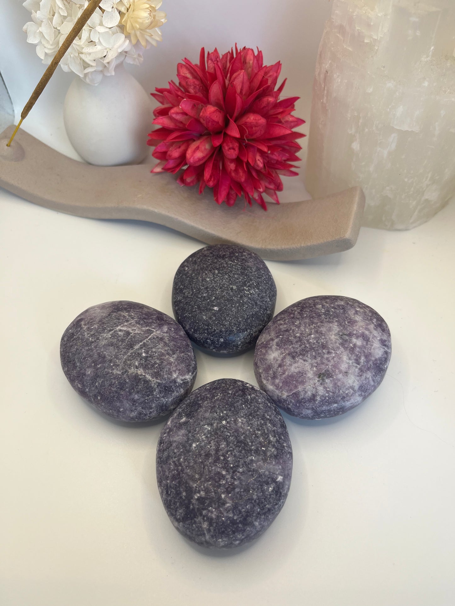 Lepidolite Palmstone
